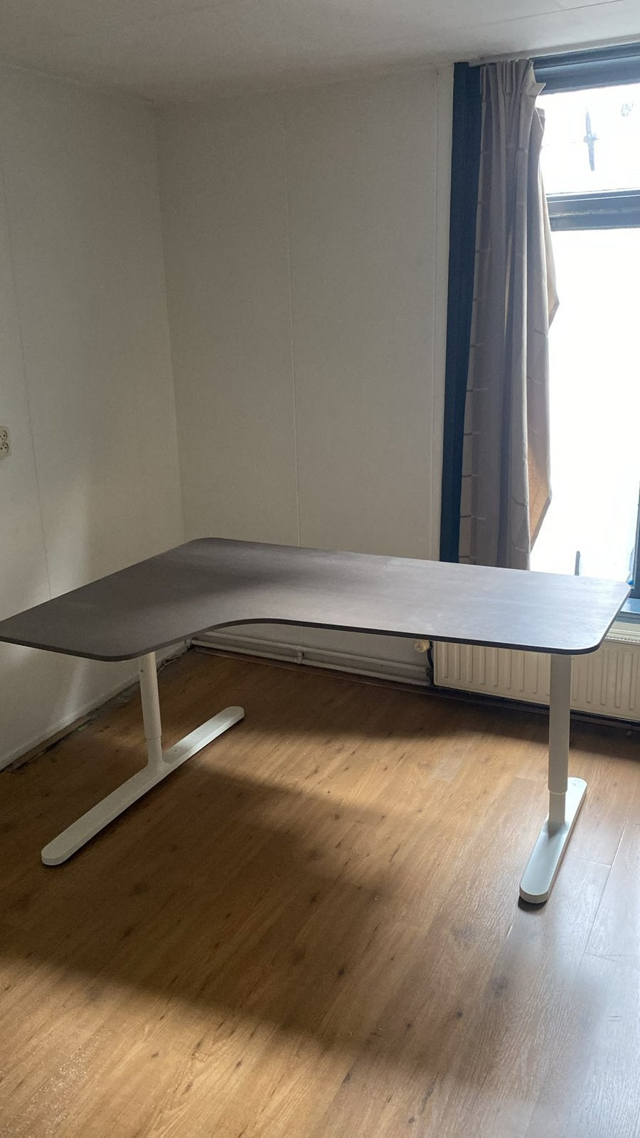 Bureau Ikea, Ophalen, Gebruikt, Hout, Hoekbureau