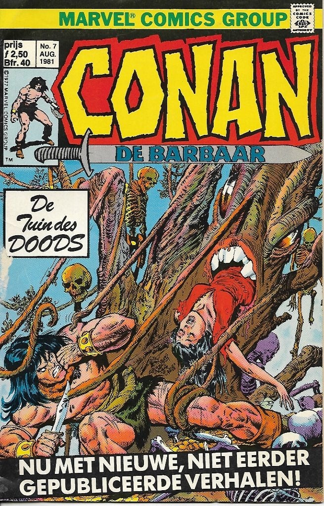 Conan de barbaar - Nr. 7: De tuin des doods, Eén comic, Ophalen of Verzenden, Gelezen, Amerika