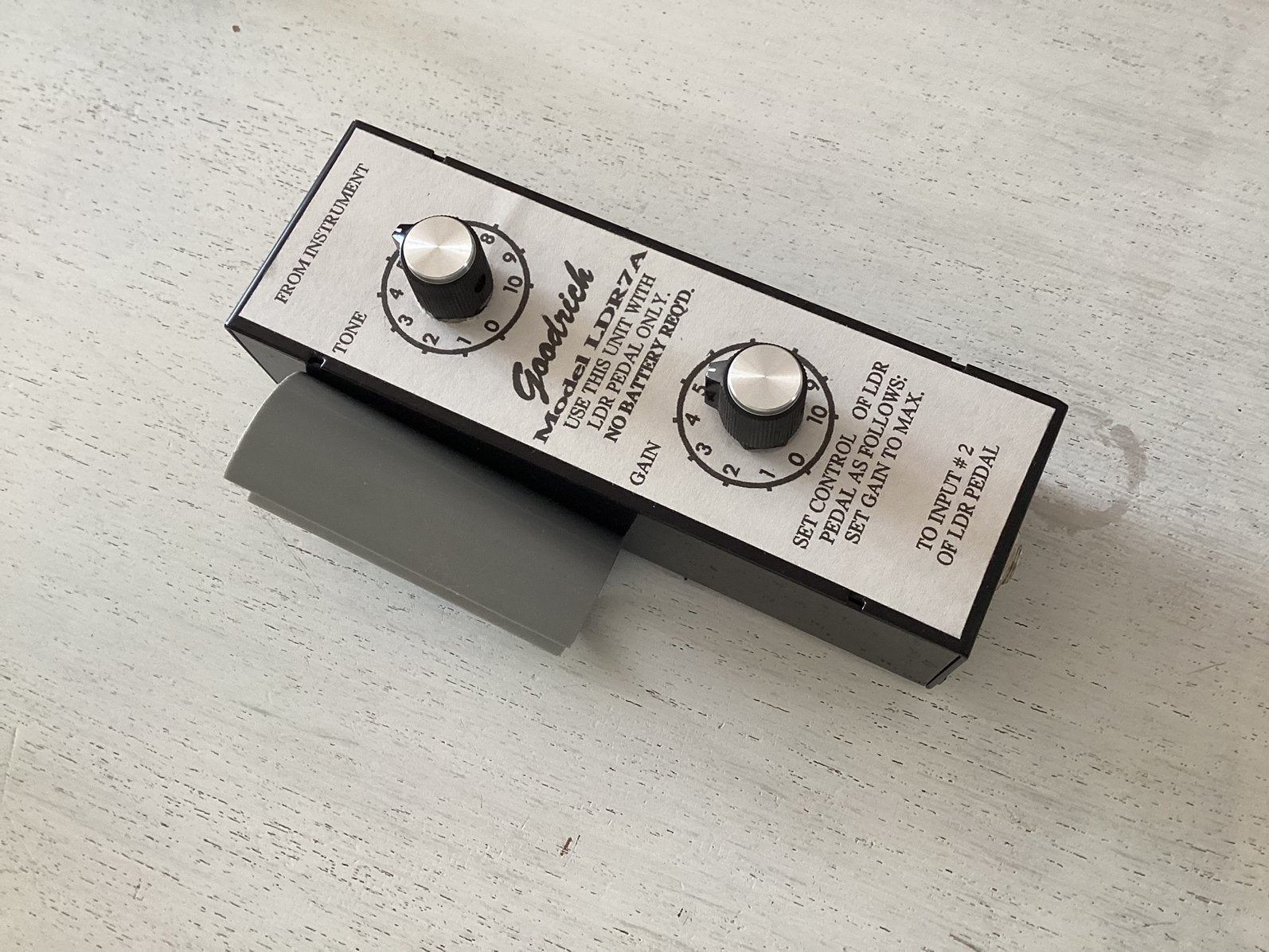 Goodrich ldr7a pedal steel accessoire, Ophalen of Verzenden, Zo goed als nieuw, Elektrische gitaar