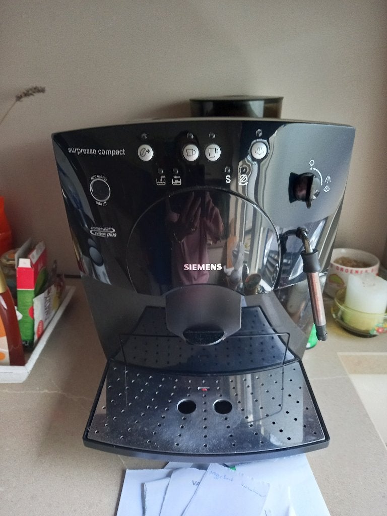 Siemens koffiemachine, Witgoed en Apparatuur, Koffiezetapparaten, Ophalen, Gebruikt, Espresso apparaat, Koffiebonen