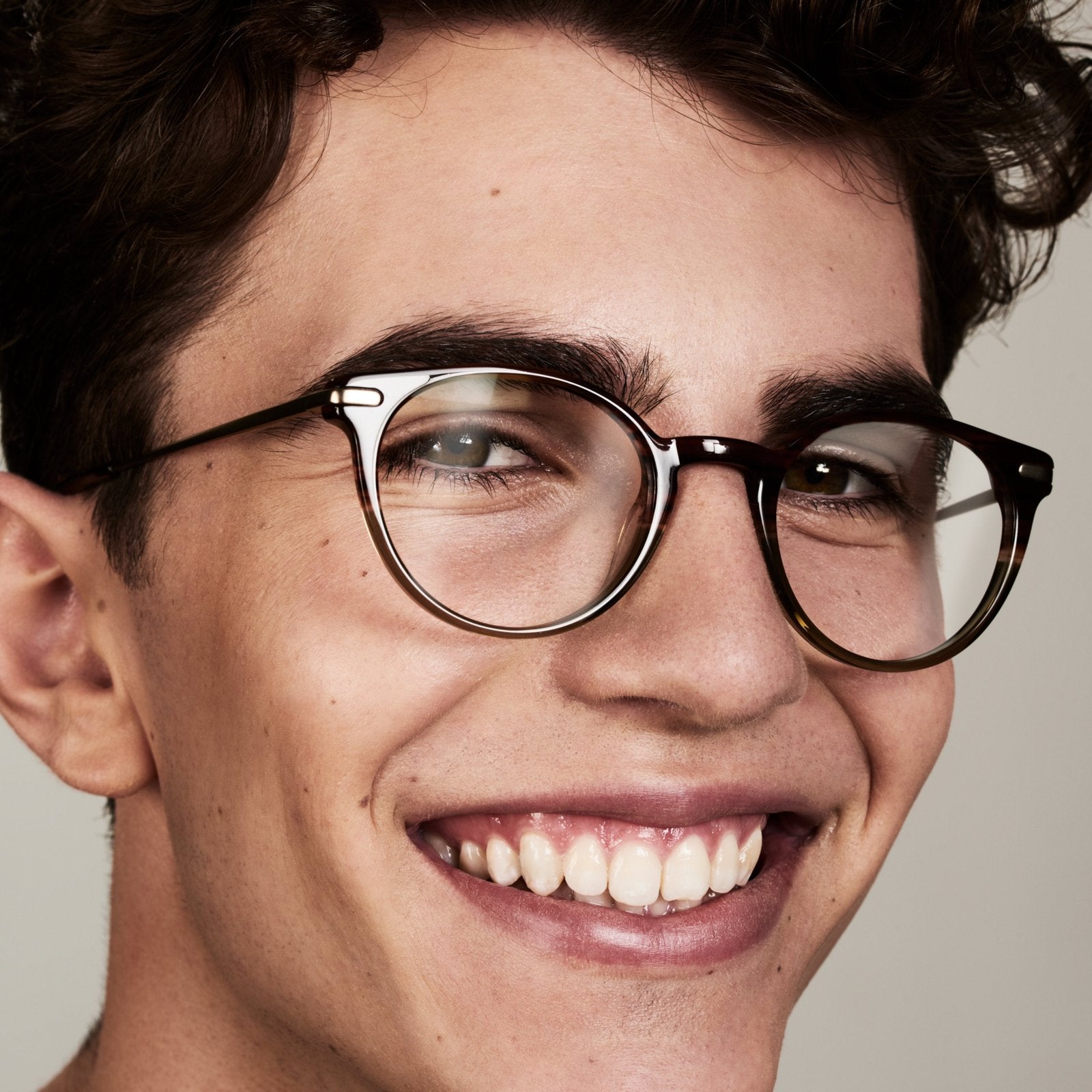 Ace & Tate Morris small bril bruin weinig sterkte, Sieraden, Tassen en Uiterlijk, Zonnebrillen en Brillen | Dames, Overige merken