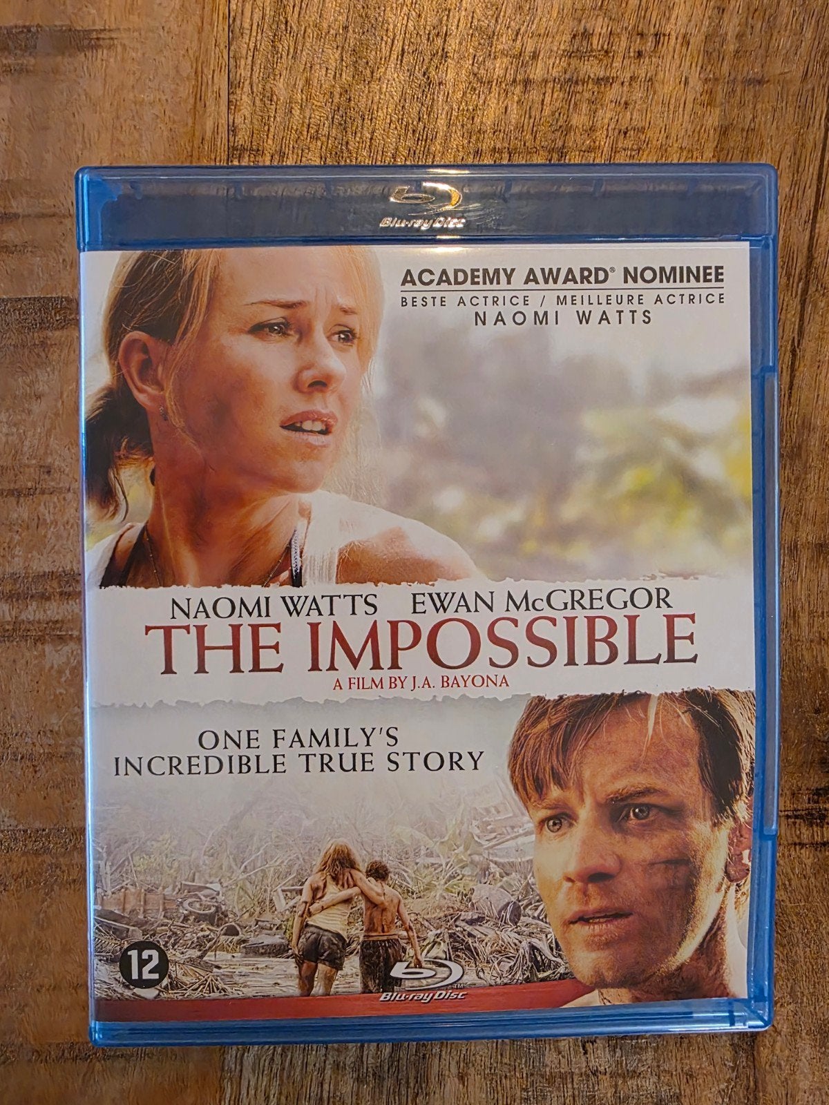 The Impossible Blu-ray (Drama, Naomi Watts, Ewan McGregor), Engels, Nederlands, Film, Drama