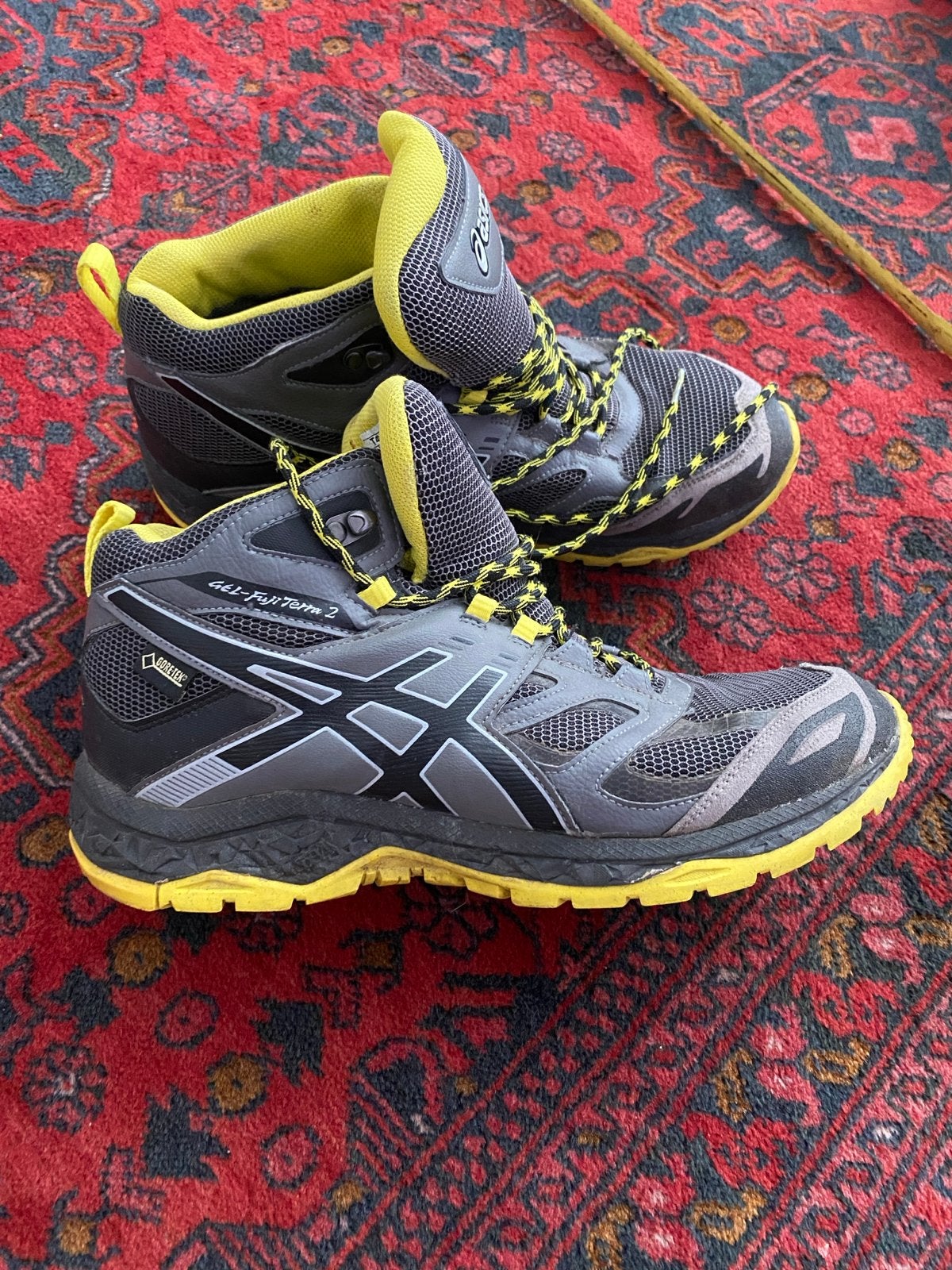 ASICS GEL-FujiTrabuco 2 Gore-Tex Wandelschoenen Maat 44.5, Ophalen of Verzenden, Gebruikt, Schoenen