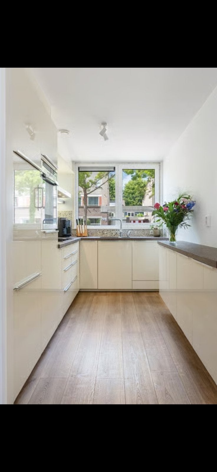 Complete keuken incl neff,miele,bosch app., Ophalen, Zo goed als nieuw, Wit