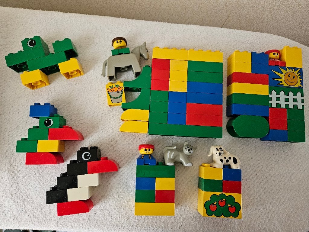 7x Lego Duplo set blokjes 1641,1739,1751,1759,2262,2270,2277, Overige thema's, Ophalen of Verzenden, Zo goed als nieuw, Compleet