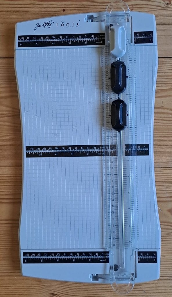 Tim Holtz papiersnijder, Precision Trimmer 31 cm., Ophalen of Verzenden, Zo goed als nieuw, Slicemachine of Snijmachine, Overige merken