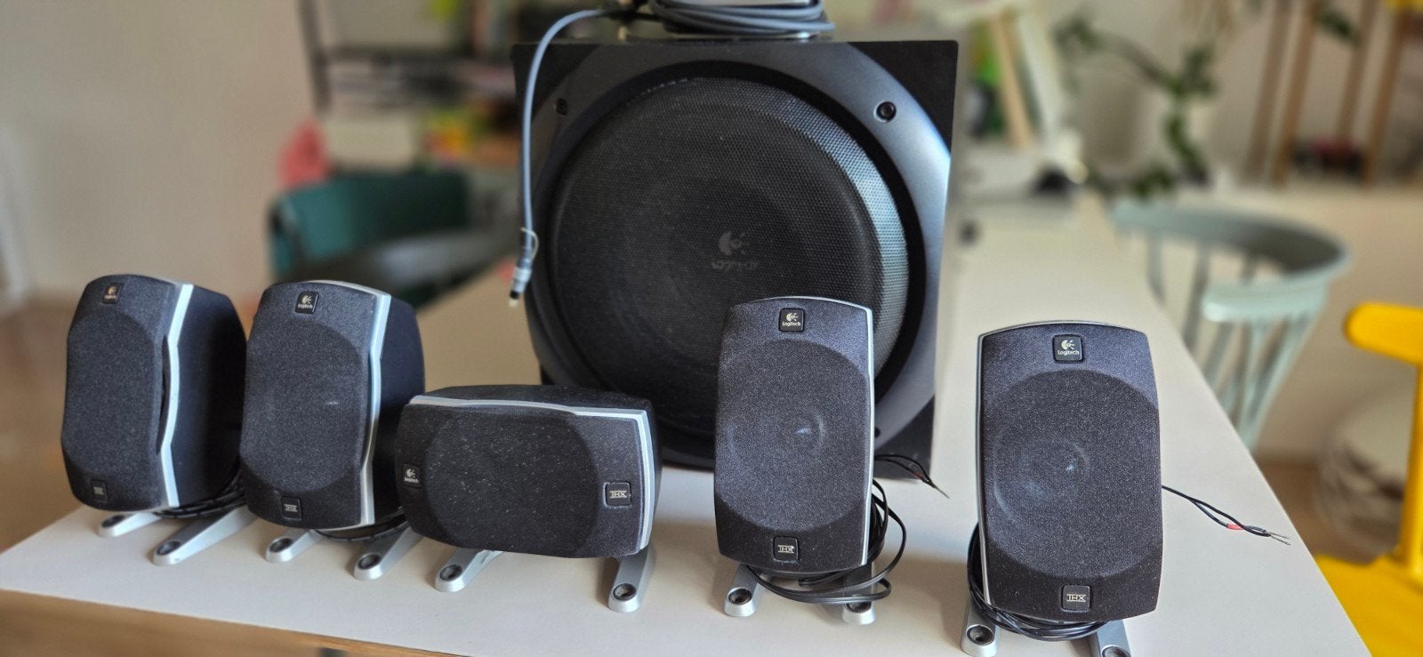 Logitech Z-5500 Digital 5.1 Surround Sound Systeem, Ophalen, Gebruikt, Logitech, Surroundset