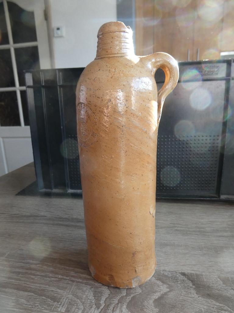 Aardewerk fles., Ophalen of Verzenden