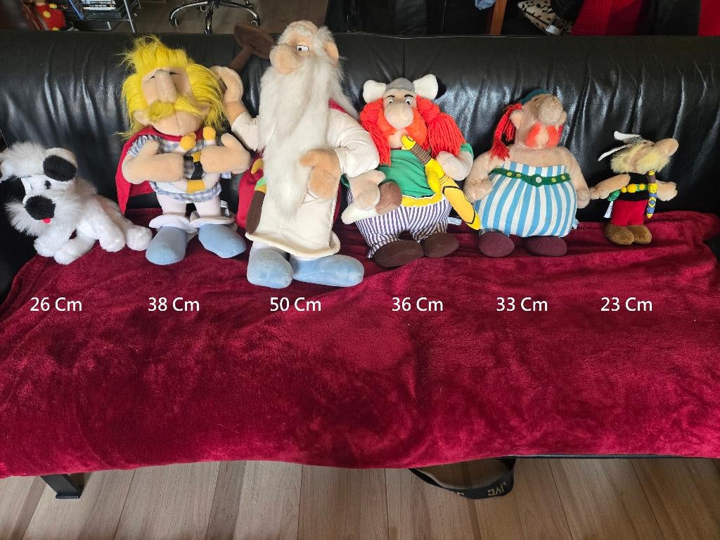 de Poppen uit de verhalen van Asterix in één koop (niet los), Ophalen of Verzenden, Asterix en Obelix, Zo goed als nieuw, Beeldje of Figuurtje