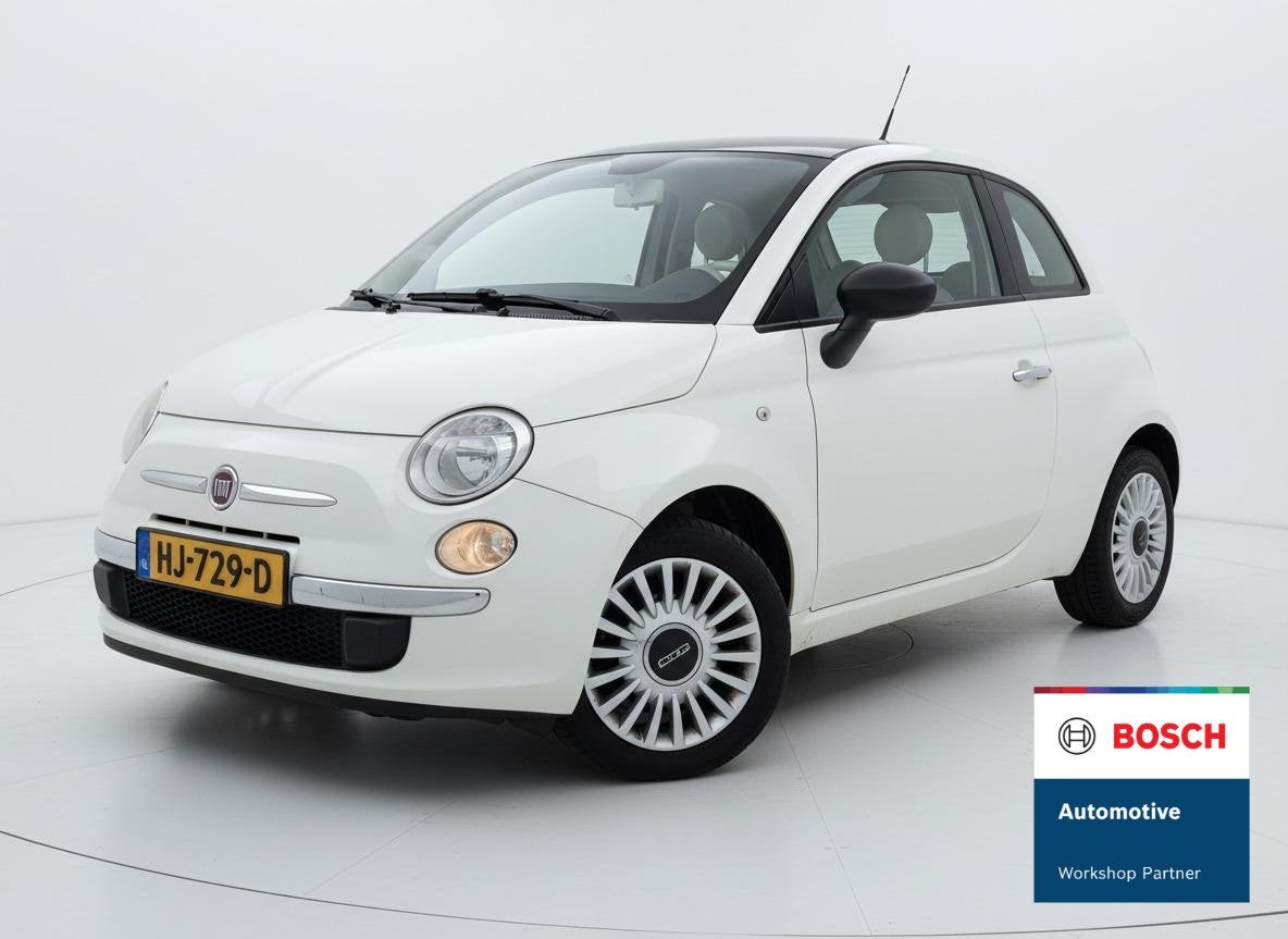 Fiat 500 1.2 Naked, Auto's, Voorwielaandrijving, Euro 5, Stof, Gebruikt