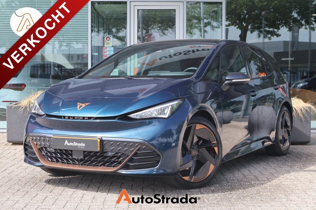Cupra Born 62 kWh Copper Edition One 204pk | SoH 93% | Virtu, Auto's, Cupra, Gebruikt, 95 pk, Met garantie (alle), Blauw