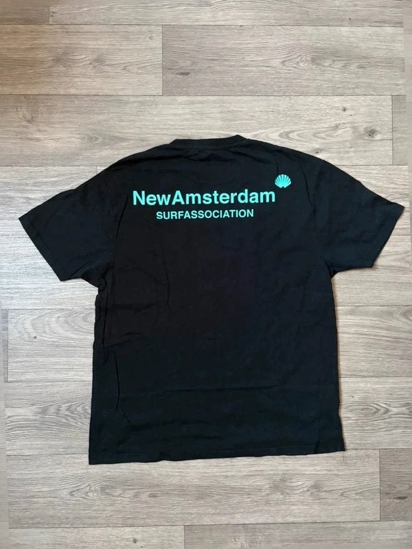 New Amsterdam surf association shirt L, Kleding | Heren, T-shirts, Verzenden, Zo goed als nieuw, Maat 52/54 (L)