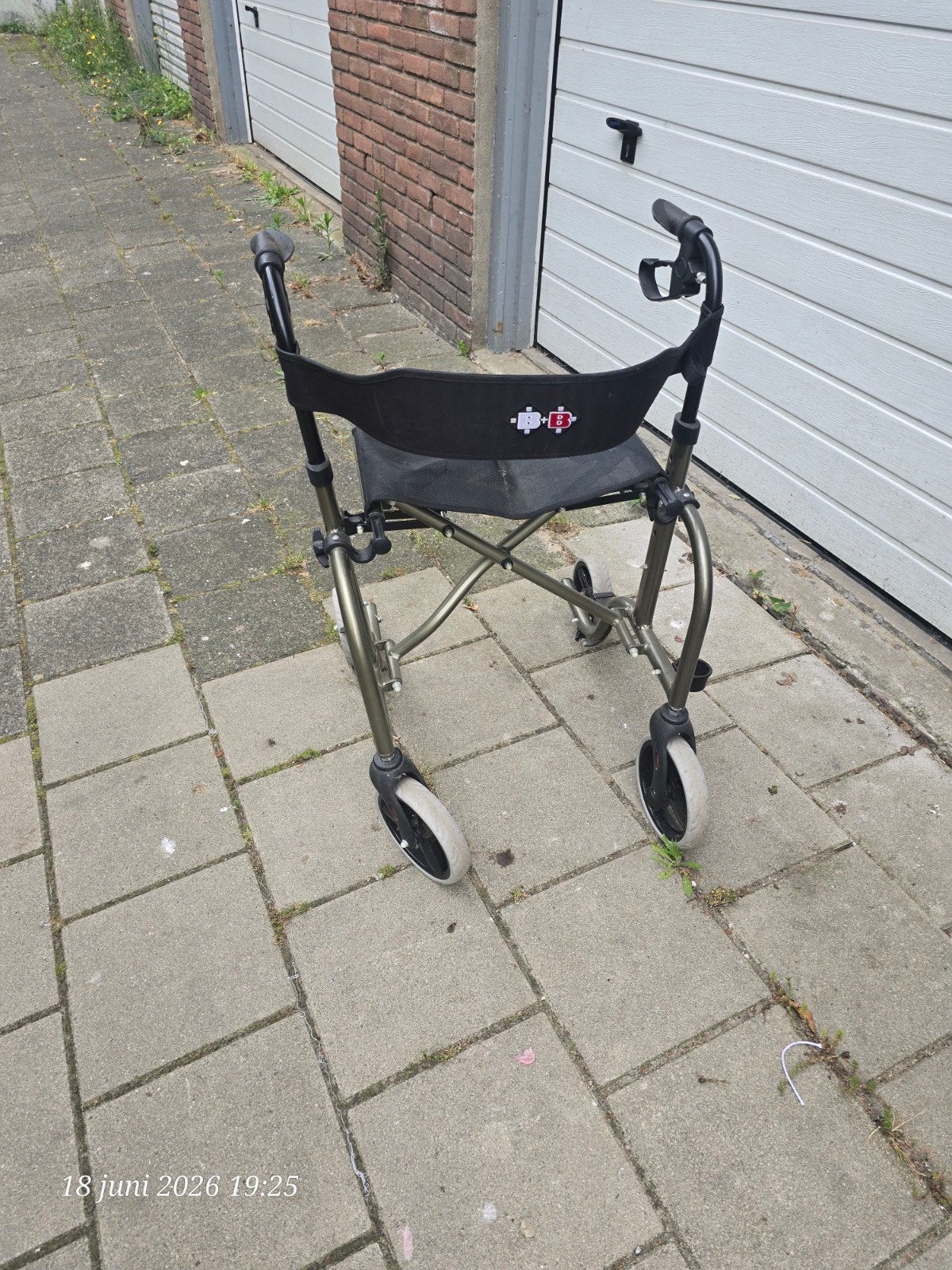 Bischoff & Bischoff RL-Smart ST Rollator, opvouwbaar, Ophalen of Verzenden
