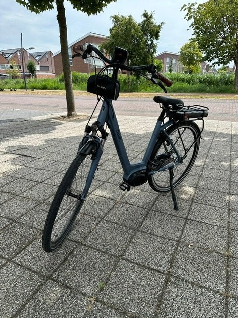 E BIKE  QWIC MN7 RV BLUE MIDDENMOTOR ALS NIEUW, Ophalen, Qwic, Zo goed als nieuw, 51 tot 55 cm