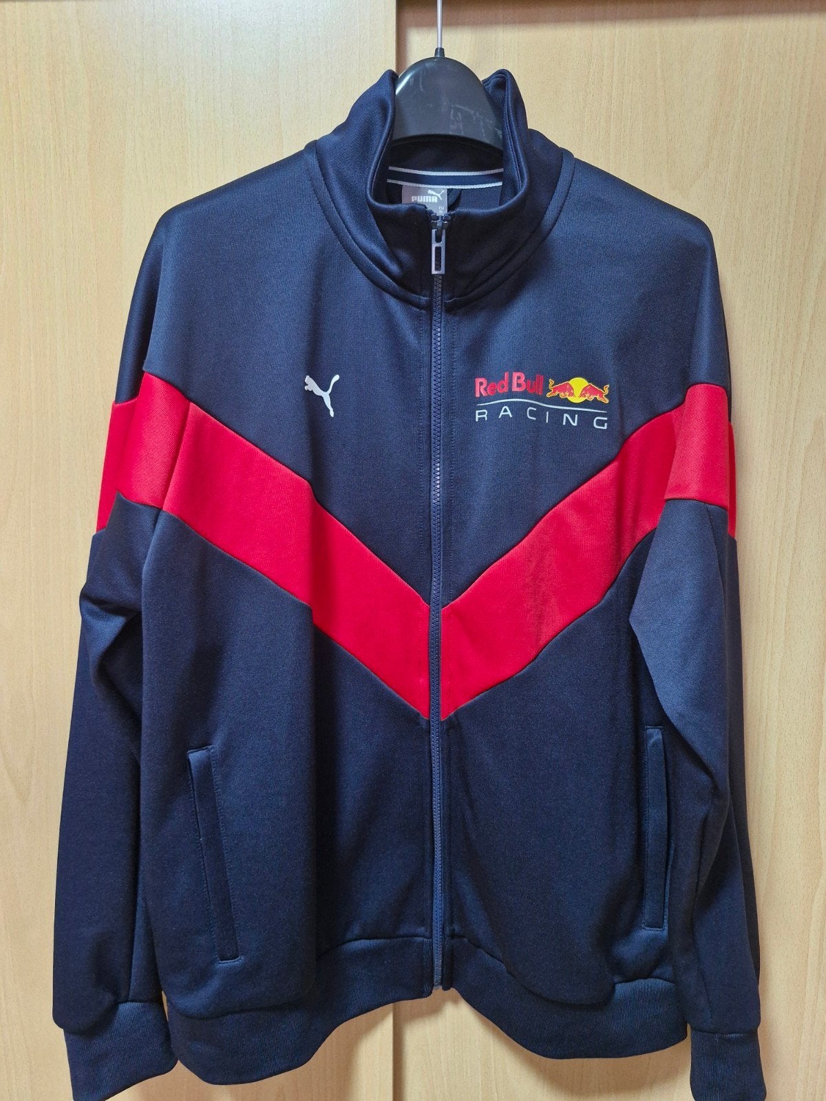 Puma Red Bull Racing Track Jacket - Maat XL, Ophalen, Puma, Blauw, Maat 56/58 (XL)