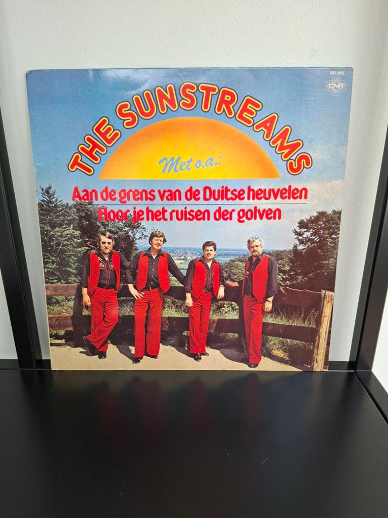 The Sunstreams - Aan de grens van de Duitse heuvelen LP, Cd's en Dvd's, Ophalen of Verzenden, 1970 - 1979, Gebruikt, 12 inch