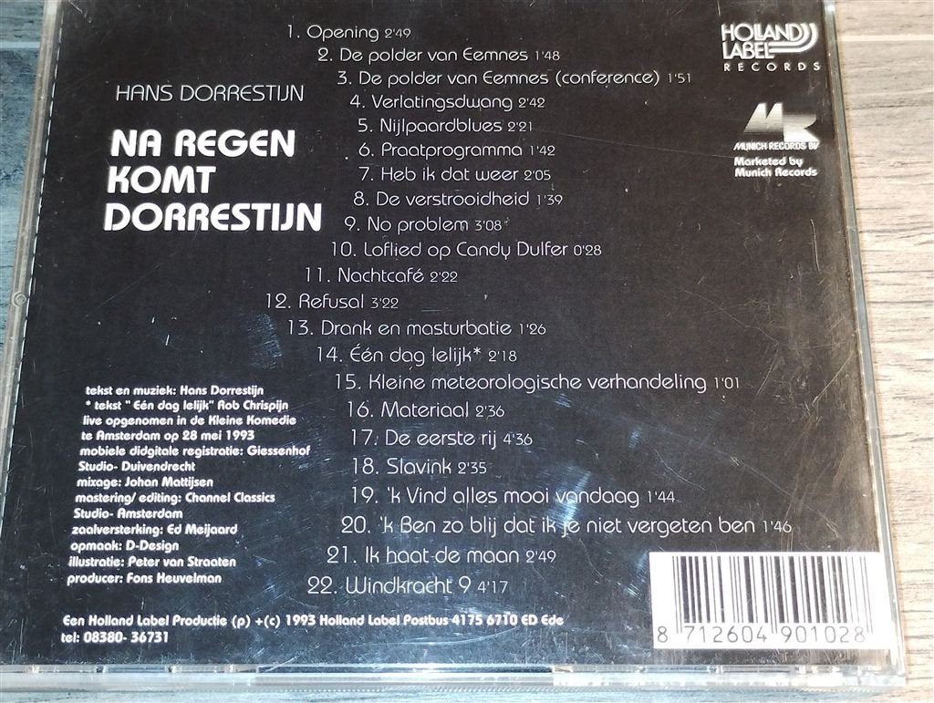 Hans Dorrestijn ‎- Na Regen Komt Dorrestijn, Ophalen of Verzenden, Gebruikt