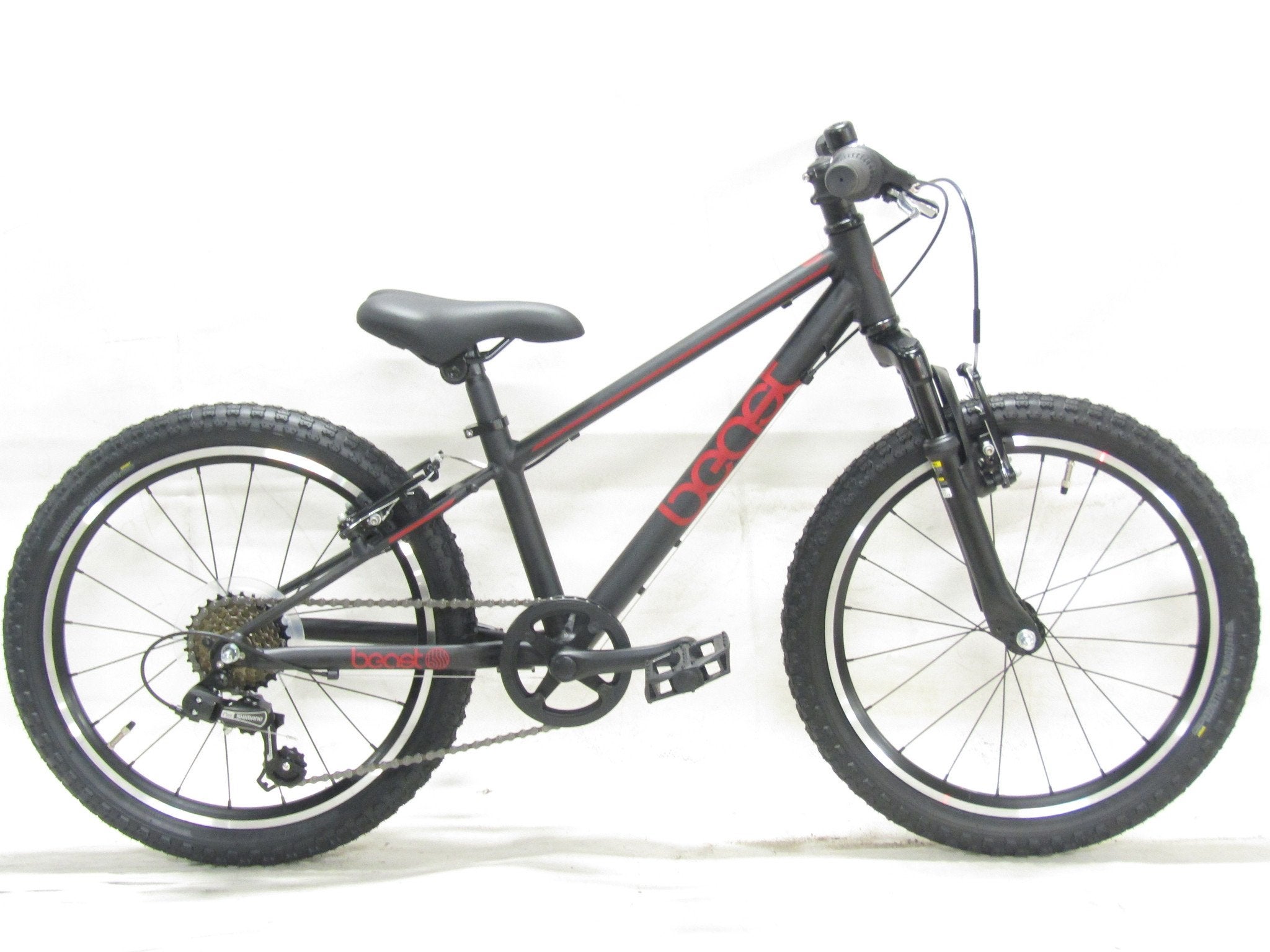 Bike fun Beast 20 zwart jongens 27cm 20inch, Nieuw, BIKE FUN, Versnellingen