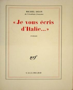 'Je vous ecris d' Italie...', Boeken, Ophalen of Verzenden, Zo goed als nieuw