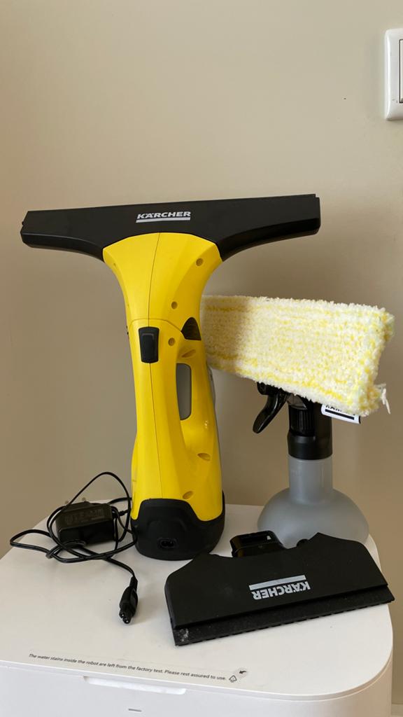 Kärcher Window Vac WV 2 Plus N Accu Raamwisser, Ophalen of Verzenden, Raamwisser of Trekker
