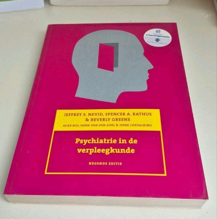 Jeffrey S. Nevid - Psychiatrie in de verpleegkunde, Ophalen of Verzenden, Zo goed als nieuw, Overige niveaus, Jeffrey S. Nevid; Beverly Greene; Spencer A. Rathus