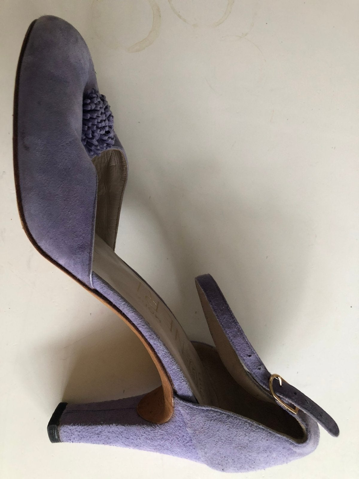Te koop: leren schoenen, Neri, lila, 39, zgan, Ophalen of Verzenden, Zo goed als nieuw, Overige kleuren, Sneakers of Gympen