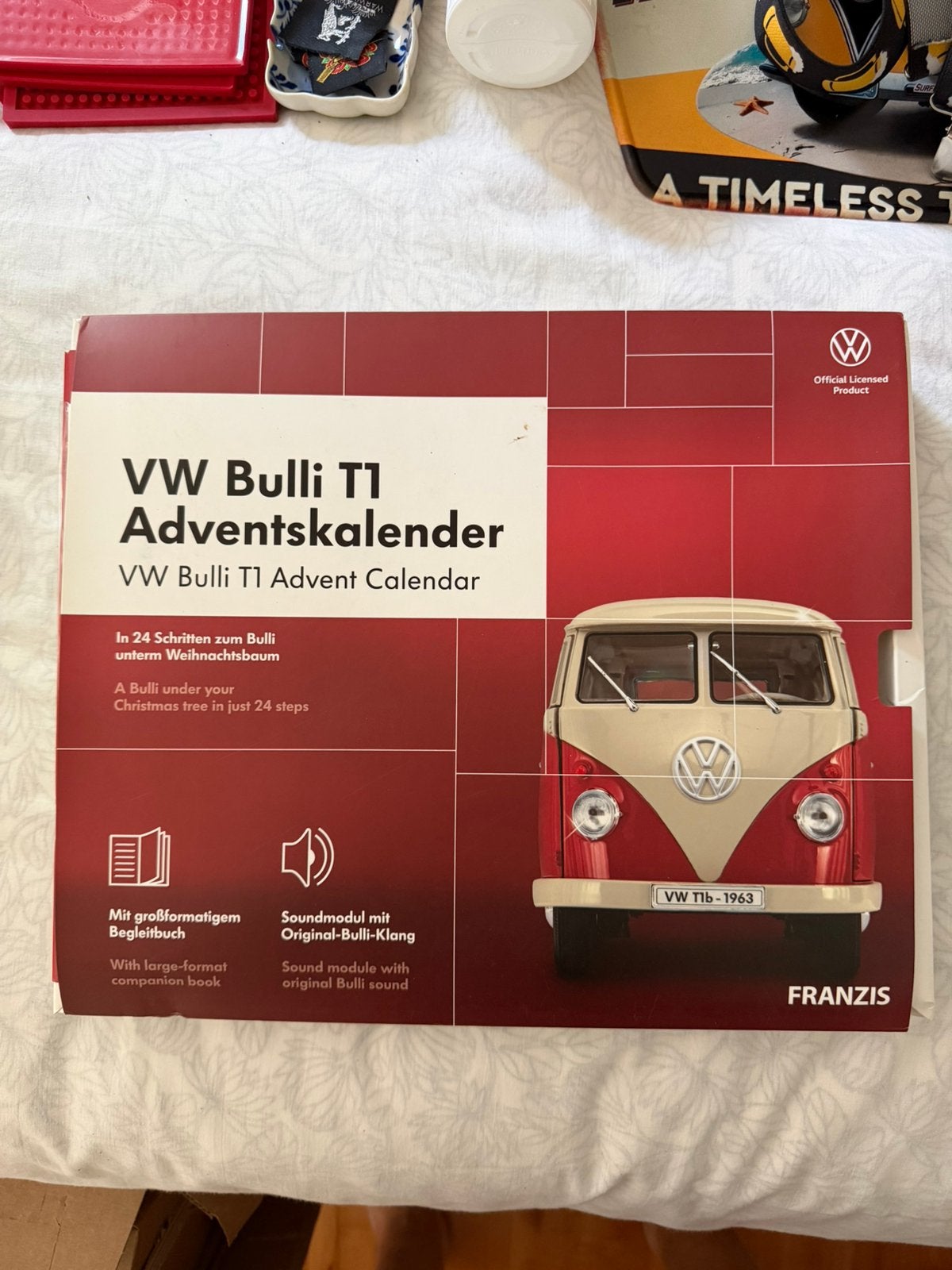 VW Bulli T1 adventskalender, Ophalen of Verzenden, Zo goed als nieuw, Auto's