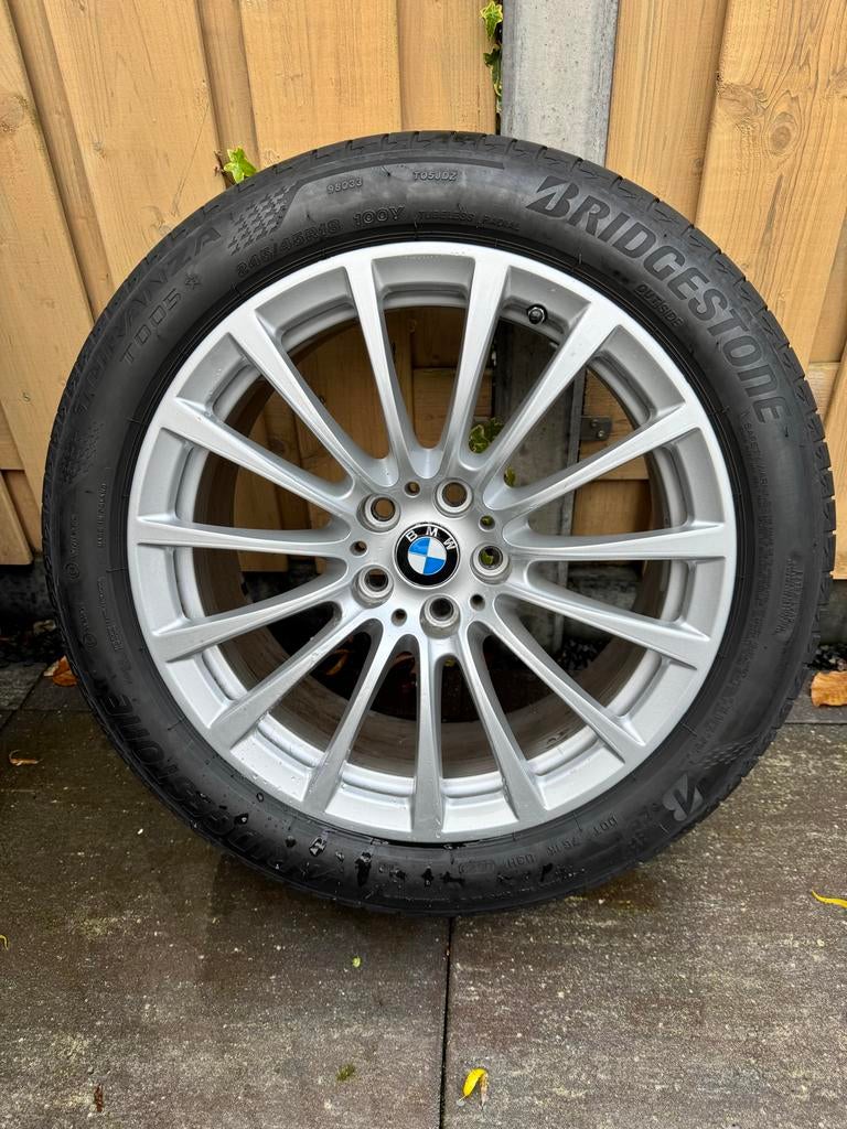 BMW 5 Serie G30-G31 Velgen 245/45 R18 Zomerbanden +/- 6 mm, Auto-onderdelen, Banden en Velgen, Ophalen, 18 inch, Banden en Velgen