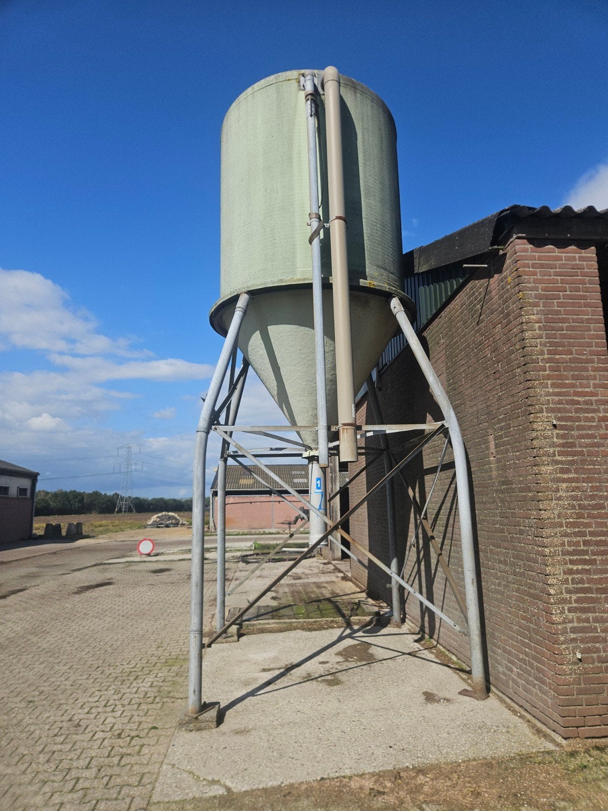 kunstmest silo, Dieren en Toebehoren, Ophalen, Vee