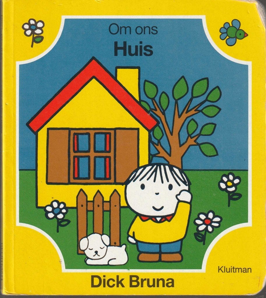 Dick Bruna - Om ons huis, Ophalen of Verzenden, Zo goed als nieuw, Dick Bruna