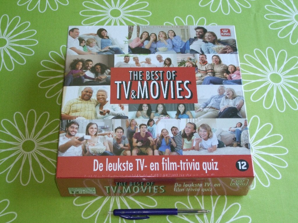 Nieuw in seal: De leukste TV- en film- trivia quiz, Een of twee spelers, Ophalen of Verzenden, Nieuw
