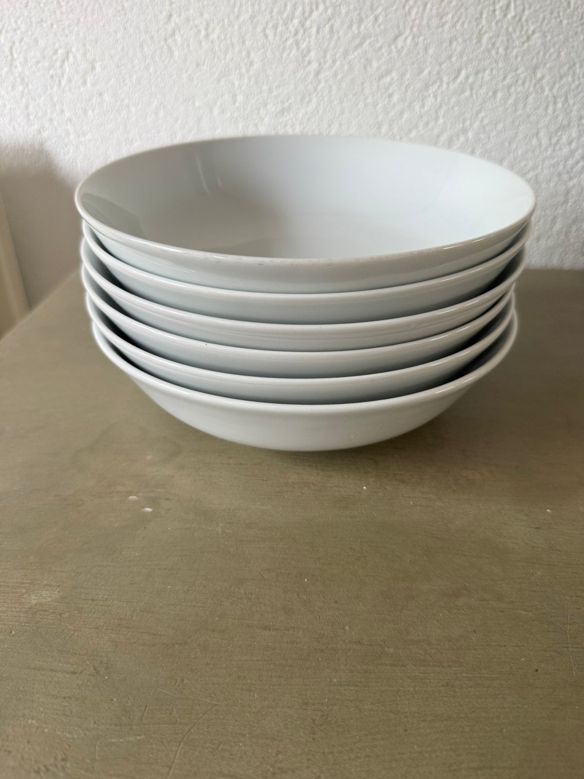 6X Villeroy & Boch VIVO Soep-/ pasta-/ saladeborden 20cm, Ophalen of Verzenden, Zo goed als nieuw, Porselein, Overige stijlen