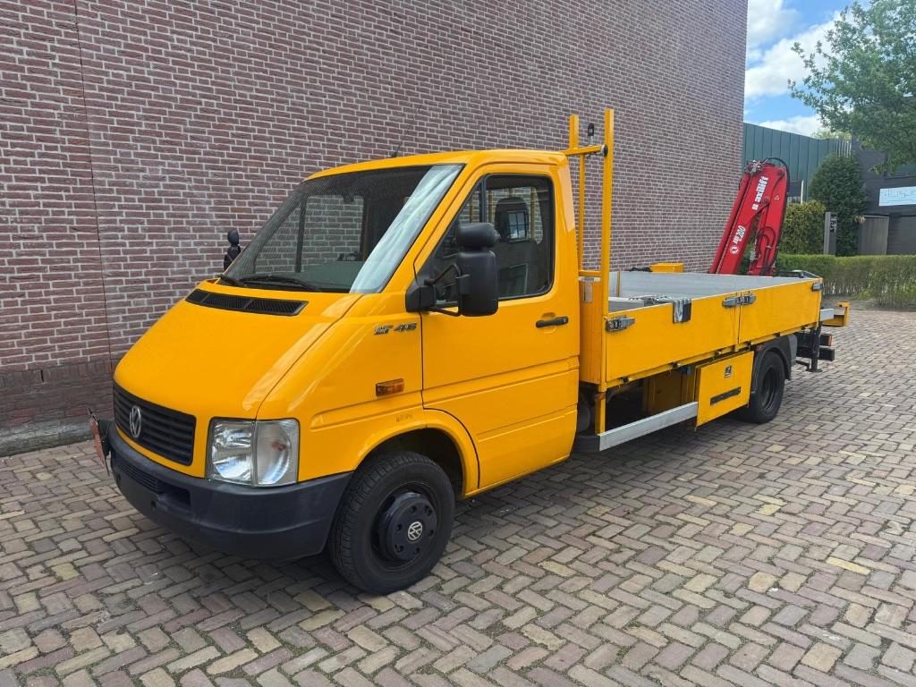 Volkswagen LT 46 2004 * Maxilift 200 * 44000 km, Auto's, 2500 cc, Overige modellen, Geel, Bedrijf