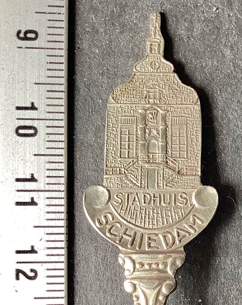 lepel, Stadhuis, Schiedam, type 4, (L19, Ophalen of Verzenden, Gebruikt