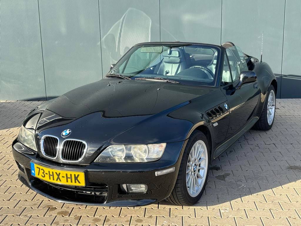 BMW Z3 2.2 I Roadster 2002 Zwart, Auto's, BMW, 2171 cc, Achterwielaandrijving, Cabriolet, Zwart