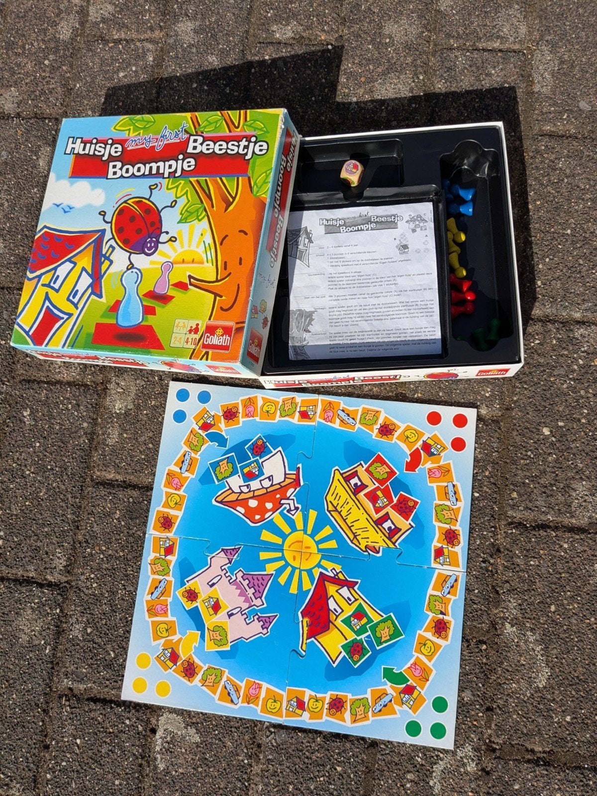 Huisje Beestje Boompje - My First Game van Goliath, Een of twee spelers, Ophalen of Verzenden, Gebruikt, Goliath