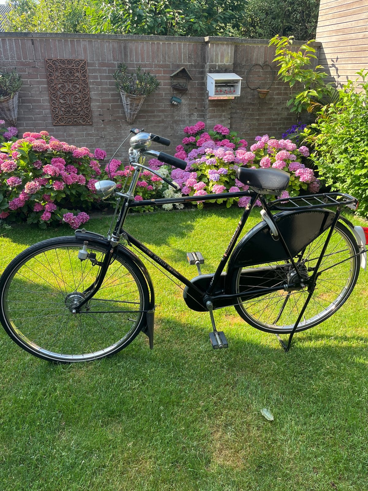 Gazelle Populaire herenfiets- Jaren '60, Fietsen en Brommers, 59 cm of meer, Ophalen, Trommelrem, Jaren '60 of nieuwer