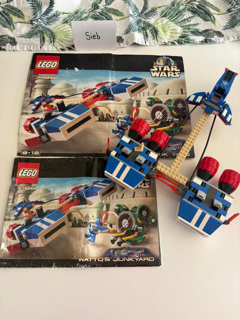 Lego Star Wars 7186 Watto's Junkyard, Star Wars, Lego, Ophalen of Verzenden, Zo goed als nieuw