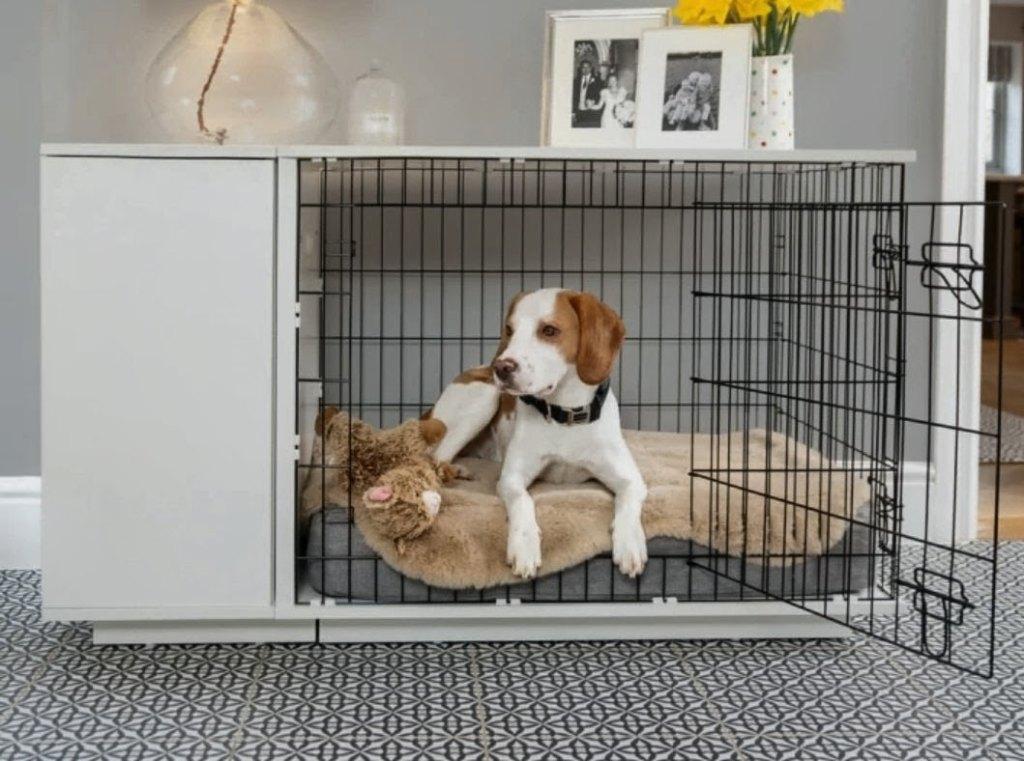 Omlet bench small, Dieren en Toebehoren, Hondenbenches, Ophalen of Verzenden, Gebruikt