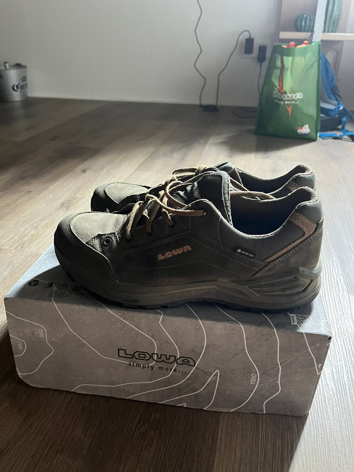 Lowa Renegade Evo GTX maat 44, Sport en Fitness, Bergsport en Wandelen, Ophalen, Zo goed als nieuw, Schoenen