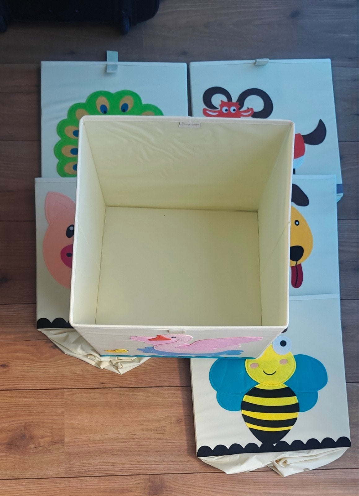 Set leuke opbergdozen voor Ikea Kallax kast - Dieren thema, Ophalen of Verzenden