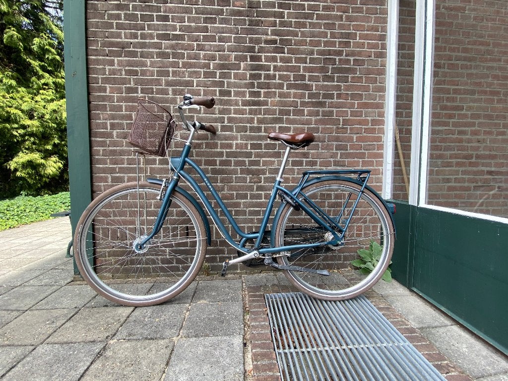 Damesfiets 28 inch - 7 versnellingen Shimano Nexus, Gebruikt, Velgrem, Versnellingen, 50 tot 53 cm