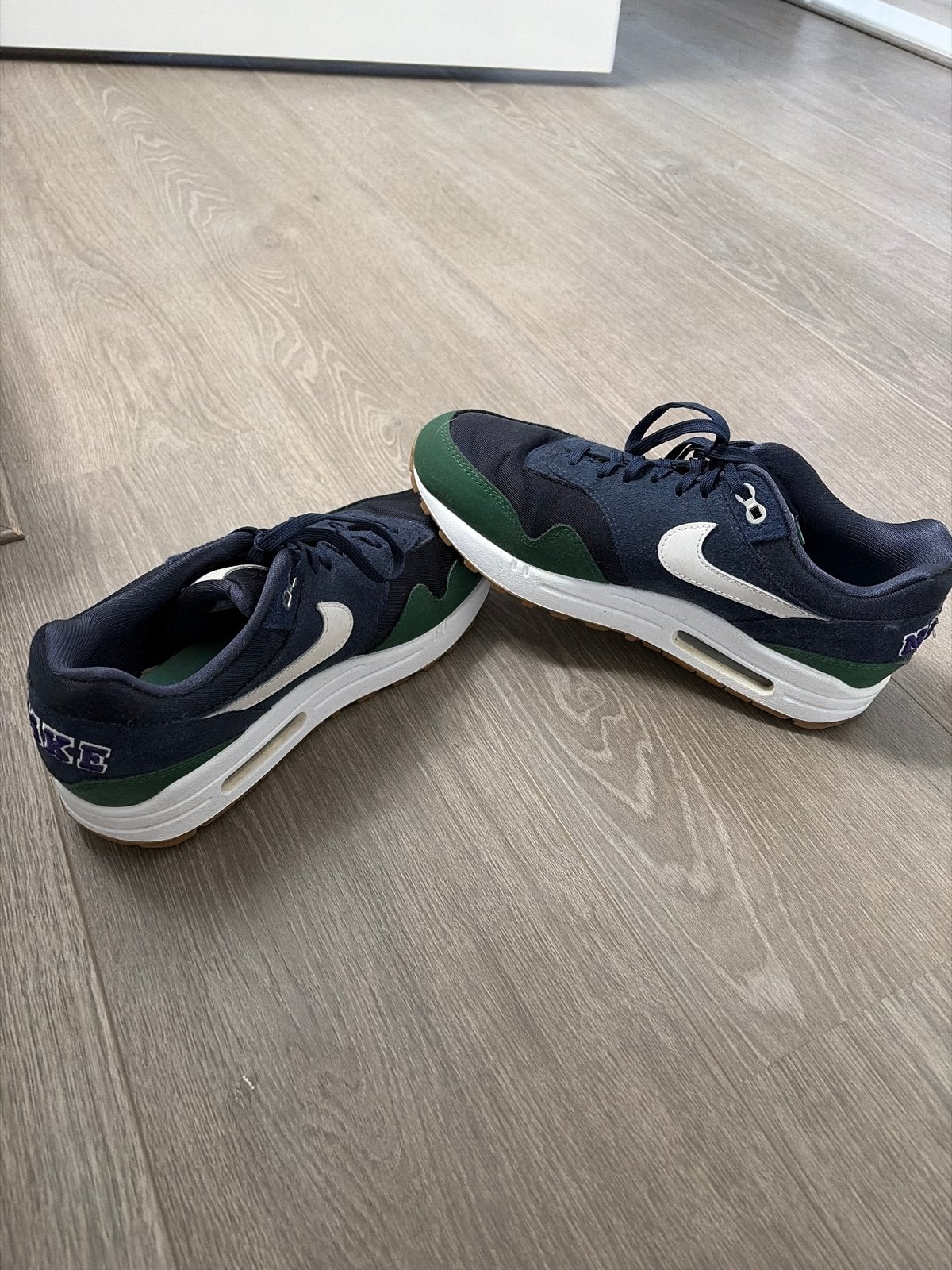 Nike Air Max Sneakers - 40,5, Ophalen of Verzenden, Zo goed als nieuw, Blauw, Sneakers of Gympen