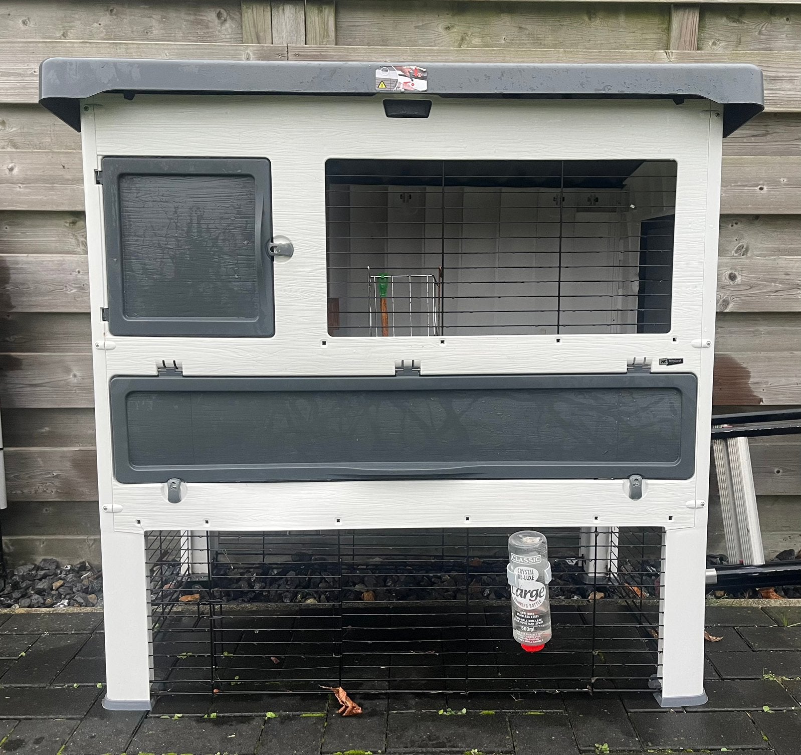 Konijnenhok voor buiten, Ophalen, 90 cm of meer, Konijn, Hok
