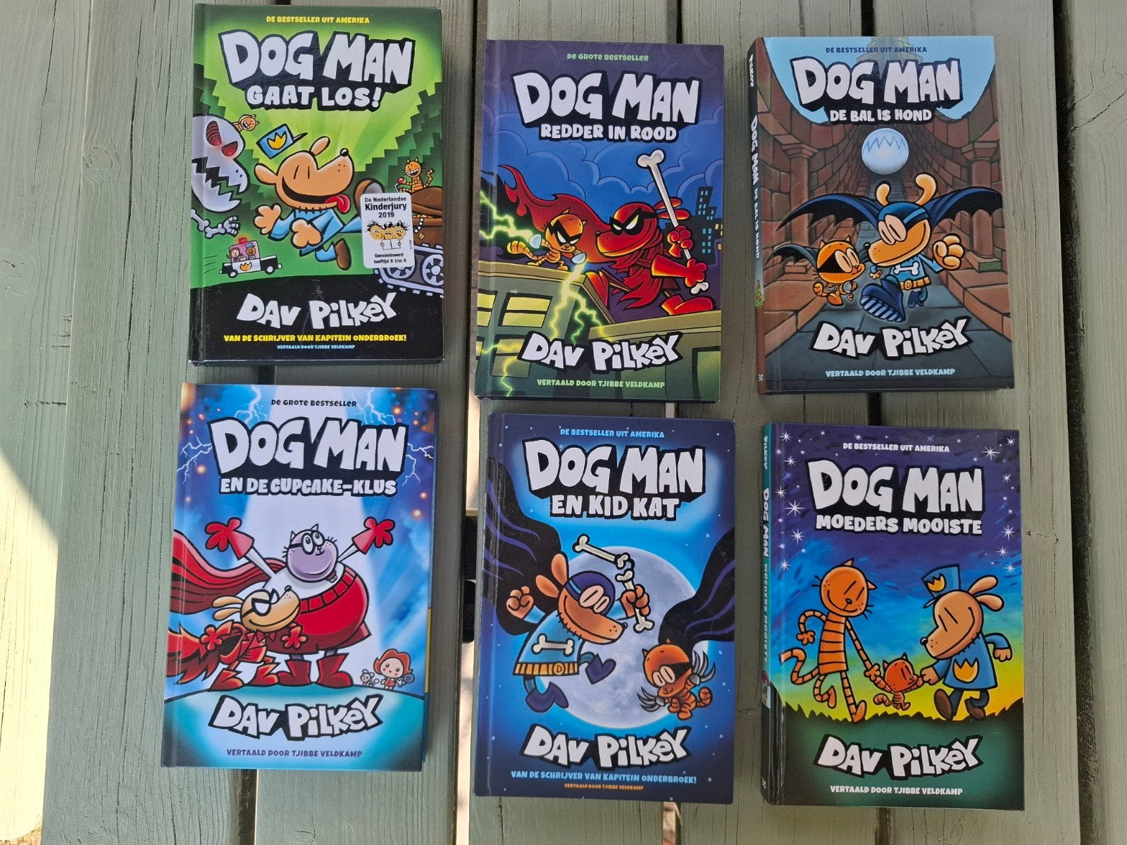 Dog Man boeken, Verzenden, Zo goed als nieuw, Dav Pilkey, Fictie algemeen