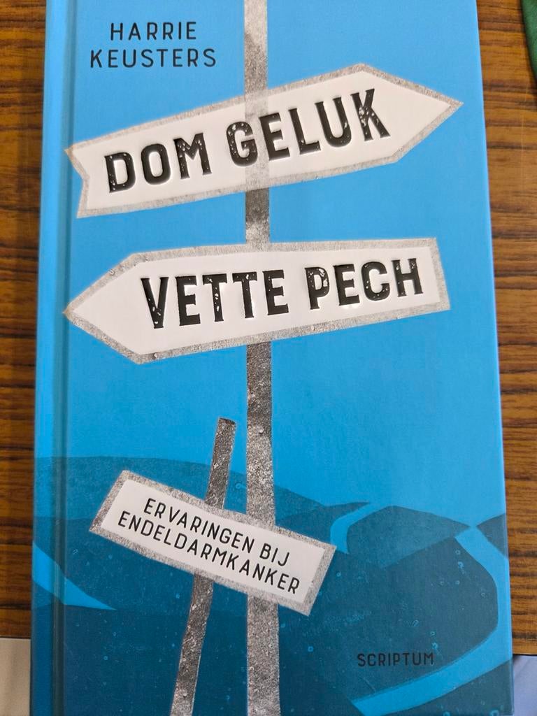 Harrie Keusters - Dom geluk, vette pech, Ophalen of Verzenden, Zo goed als nieuw, Harrie Keusters; Ism Met Prof. Geerard Beets