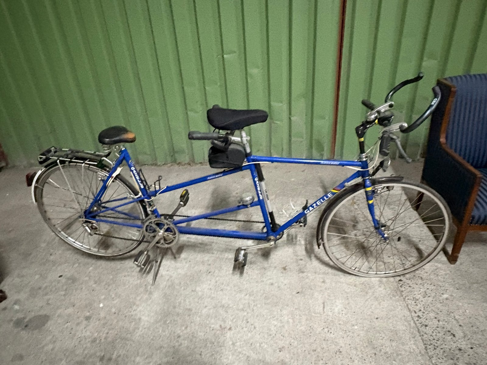 Bijzondere vintage Gazelle Champion Mondial Tandem, 55 cm of meer, Ophalen, Zo goed als nieuw, 10 tot 15 versnellingen