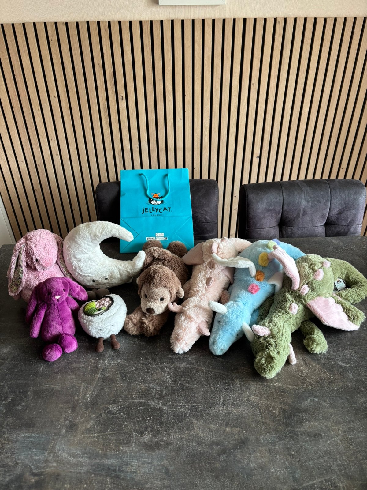Jellycat Collectie, Verzamelen, Beren en Cherished Teddies, Ophalen of Verzenden, Zo goed als nieuw, Stoffen beer, Overige merken