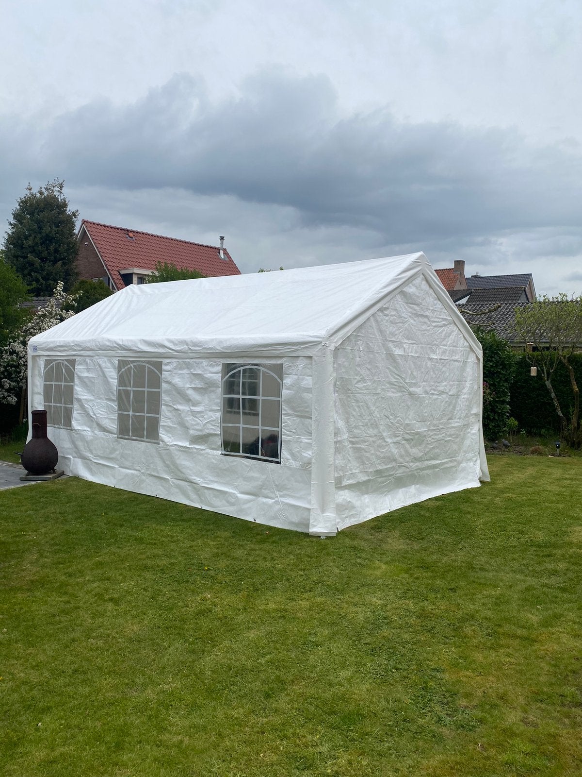Partytent 4x6, Partytent, Ophalen of Verzenden, Zo goed als nieuw, 4 tot 6 meter