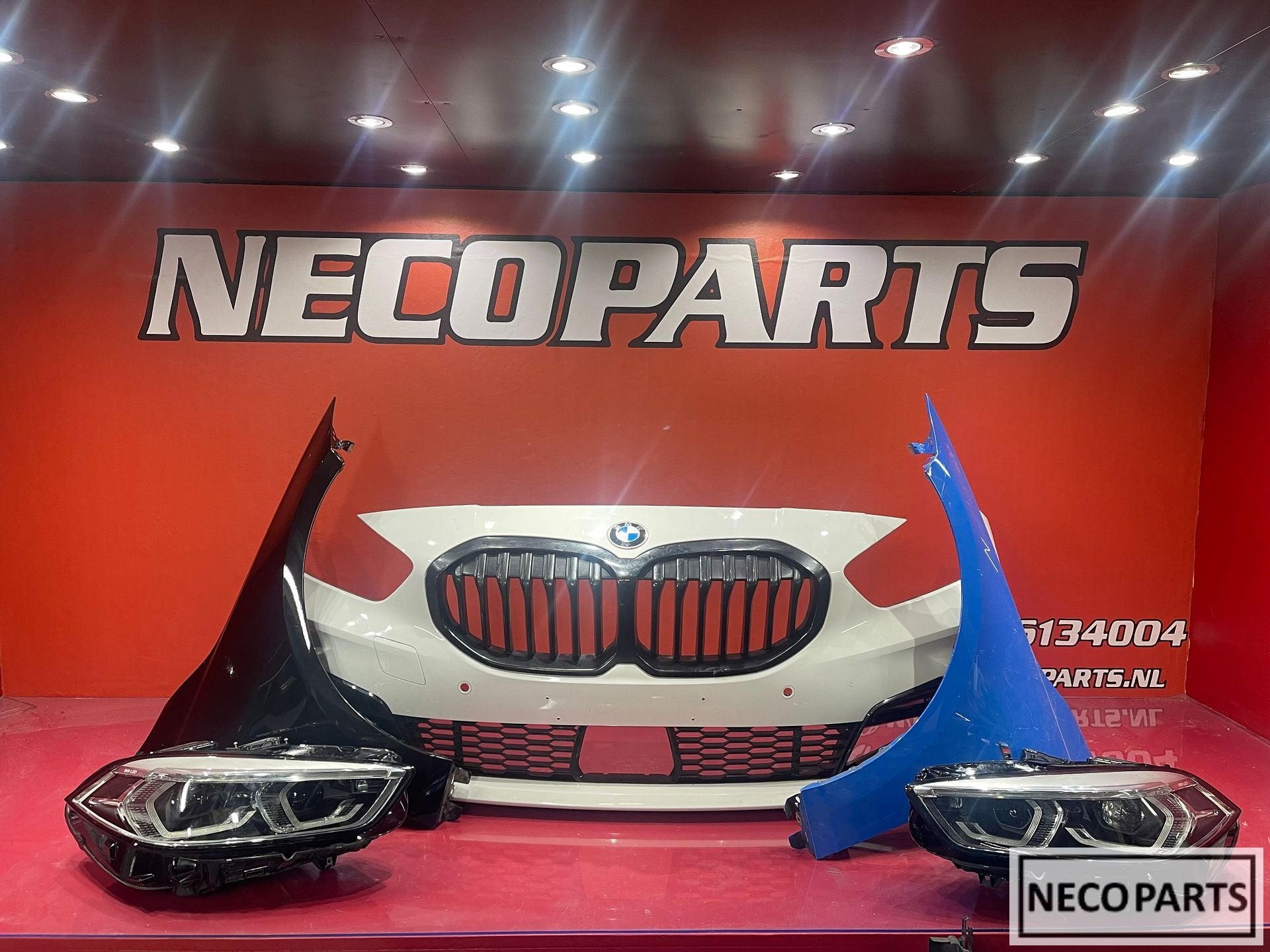 BMW 1 F40 VOORKOP COMPLEET ORIGINEEL ALLES LEVERBAAR, Auto-onderdelen, Gebruikt, -, Ophalen of Verzenden, Achter